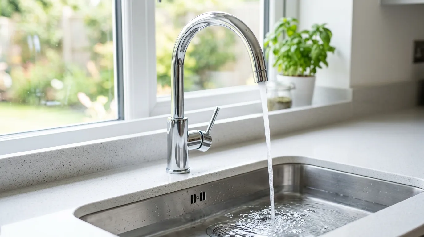 Local Plumbing Master Pros same day plumber fixing a faucet in Riverview, DE