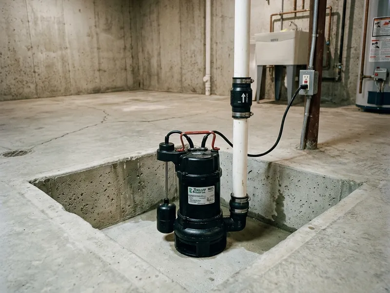 Sump Pump Installation Plumber in Riverview, DE